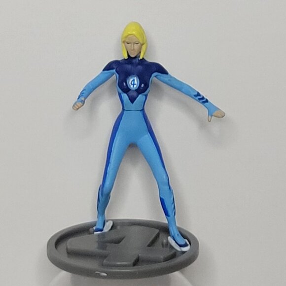 Marvel Comic Fantastic Four Buildable Figure Complete Set Collection Tomy 2005 - Picture 11 of 14
